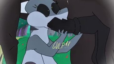 Horse Deep Kissing