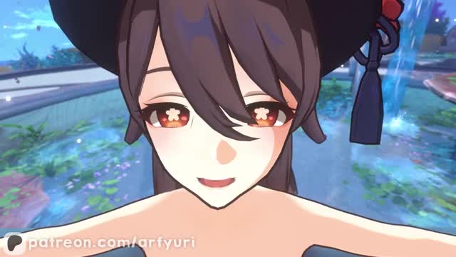 Hu-Tao And Aether Standing Sex [Loop]