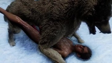 Ice Wolf Mating With Ellie