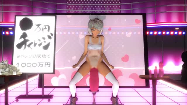 Kagamine Rin & Mikoto Misaka Belly Bulge Show [Small Breasts Lovers Club]