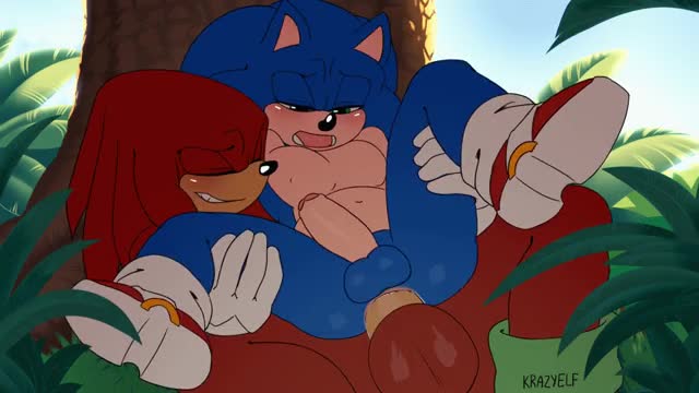 Knuckles full Nelson Sonic