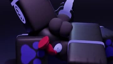 Looks like he found himself a new toy.