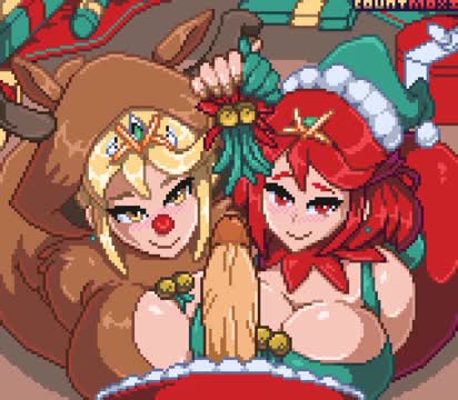 Pyra Mythra Christmas (No sound yet)