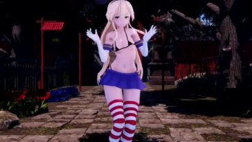【R-18 MMD】 EXID – Up & Down – Shimakaze