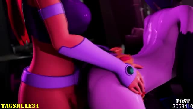 Raven hentai 3d compilation #1