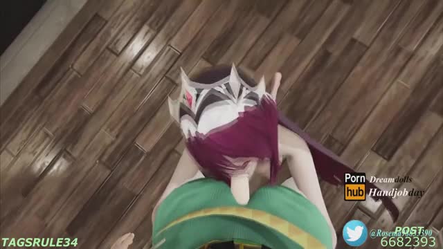 Rosaria Genshin Impact hentai 3d compilation #1