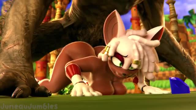 Rouge fucked by Monster