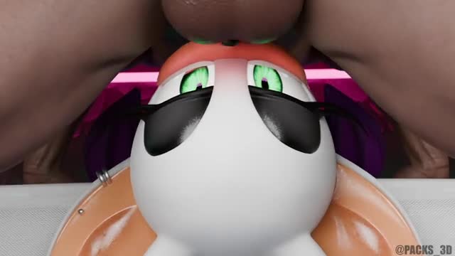 Rouge puts her mouth to good use~