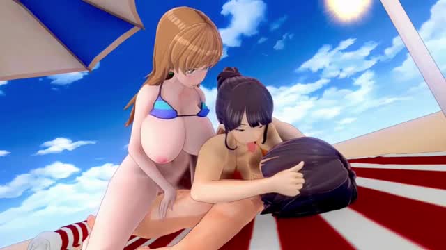 Sex on the beach with Alberta and Mei