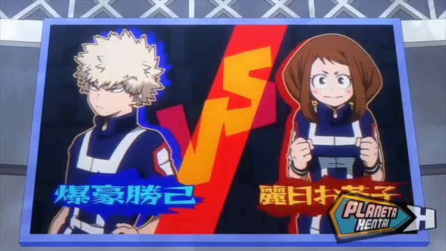 Sexual parody bakugo and uraraka hentai sex