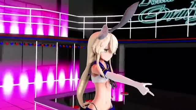 Shimakaze – CLUB Majesty [MMD R15] RubyMMD