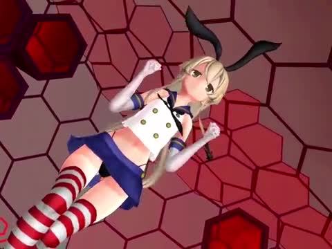 Shimakaze – Cranky 260 [MMD R15] Aoinu11