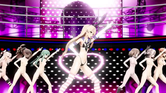 Shimakaze & Fleet Girls – Massara Blue Jeans [MMD R18] RubyMMD
