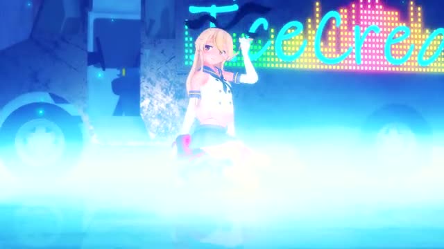 Shimakaze – Ice Cream [MMD R15] Hamselvish