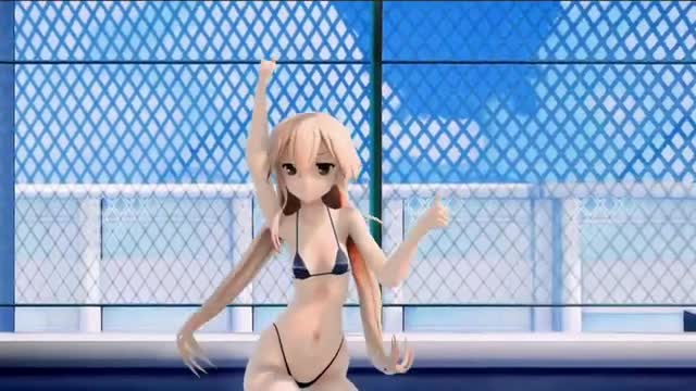 Shimakaze – On The Floor [MMD R15] SerahMMD