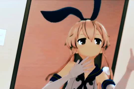 Shimakaze – Pink Cat [MMD R18] Mamaimu