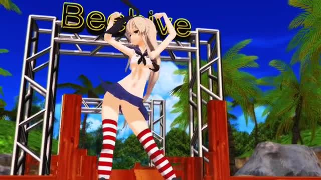 Shimakaze – Shake It (ver. 2) [MMD R18] raWfOdoG