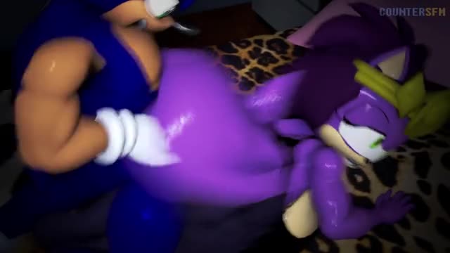 Sonic Smashing his Mom