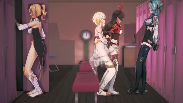 【SuzumeisGood】2024.08 Lumine x Knights of Favonius  Half-undressed