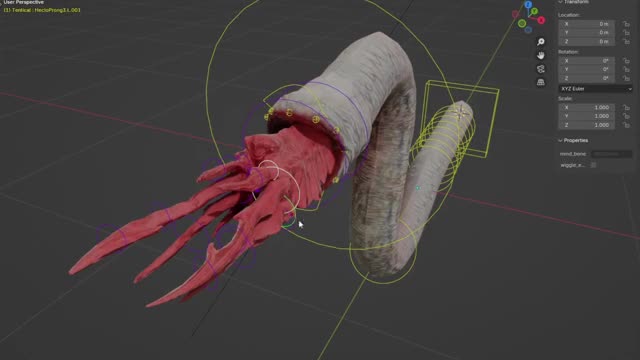 Tentacle Monster WIP 3