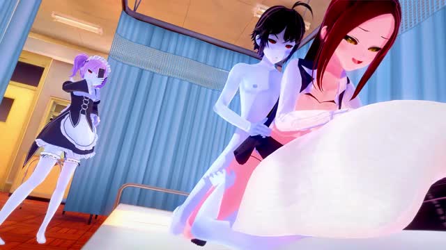 Torotoro Kishika Gangbanged in school clinic (angel version)