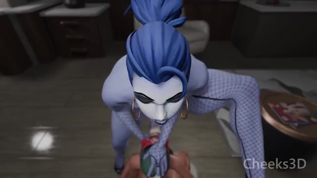 Widow loves a good throat fucking????