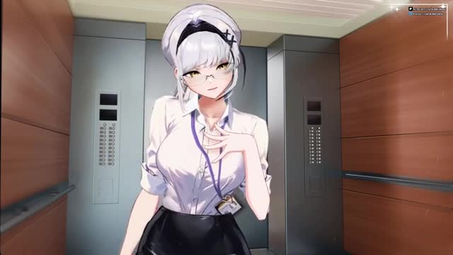 Your Dominate Coworker Jerks You Off in The Work Elevator | Vtuber Hentai RP
