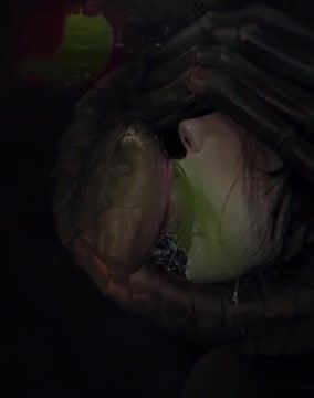 Alien Isolation: Facehugger Death/Game Over EXTENDED