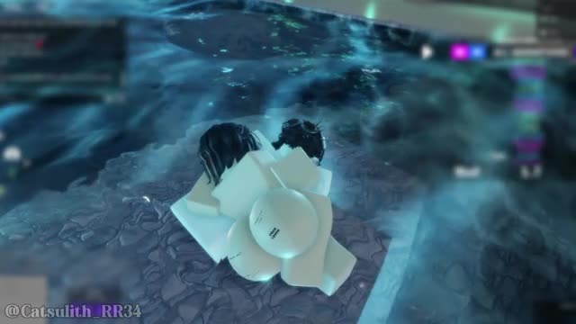 Alone in the pool turns into a rough fuck | Sex with a follower (11) | Session
