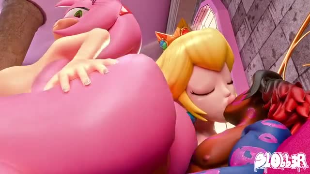 Amy and Peach Sex Party