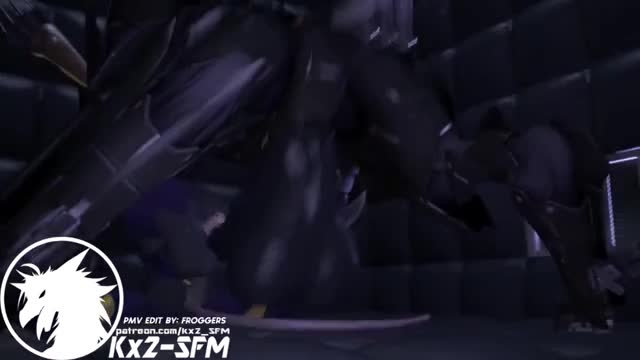 Bladewolf X prisoner loop (PMV/sound) Kx2-SFM