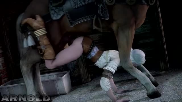 Ciri has sex with a horse