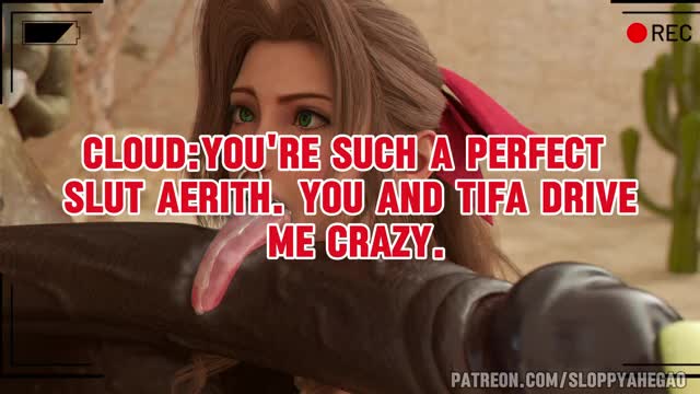 Cloud likes watching Tifa and Aerith get fucked by monsters.