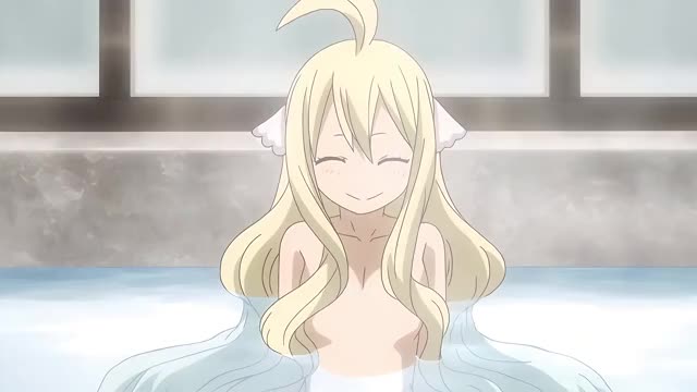 Fairy Tail nude bath in English!