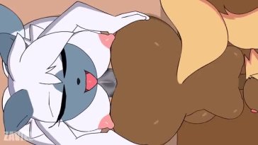 Futanari threesome
