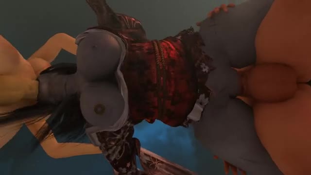 Hisako futa sex with Bubble Head Nurse – Killer Instinct