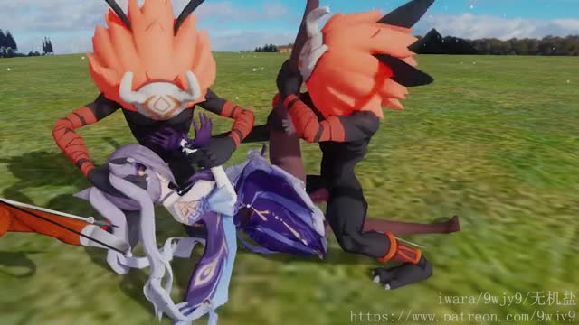 Keqing x hilichurl