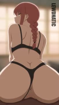 Makima Rides You (Black) [Lewdnatic]