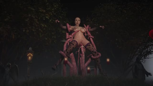 Mama Encountered Some Tentacles [3D_Degen]