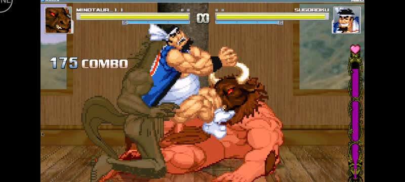Minotaur and Horse man can’t stop fucking Sugoroku’s ass like beasts
