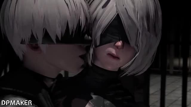 Nier 2B X 9S Doing something