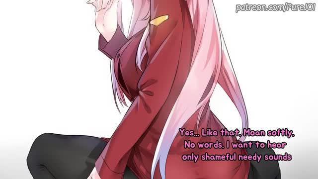 Prove that you are a worthy beast for Zero Two (CEI, Dildo Play)