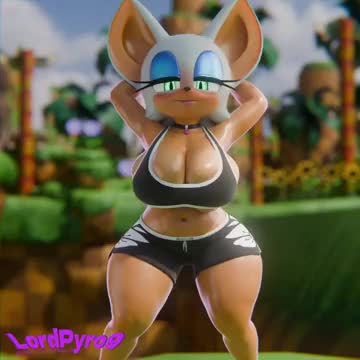 Rouge’s Bouncing Boobs 1