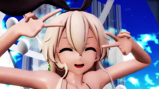 Shimakaze – Hi Fi Raver [MMD R15] Gib
