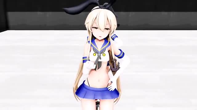Shimakaze – Instillation Dance [MMD R15] RubyMMD
