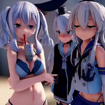 Shimakaze feels overwhelmed [R15] Ryoichi