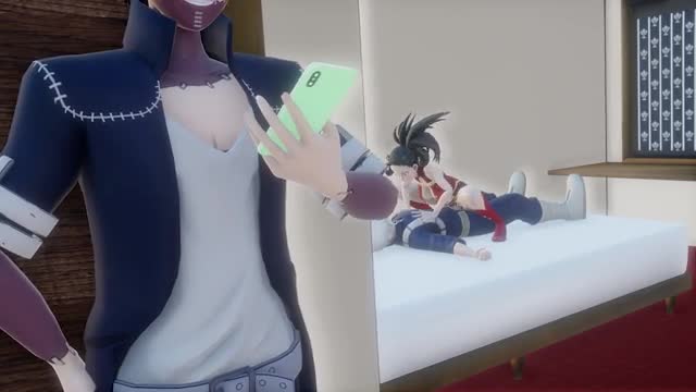 [Shoto and Yaoyorozu] I knew you were watching me