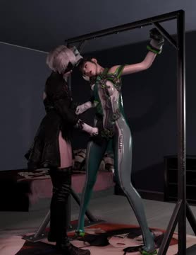 Stellar Blade – Eve Tied up by 2B