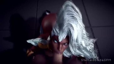 Storm Takes It In Both Holes [StonedDudeSFM]