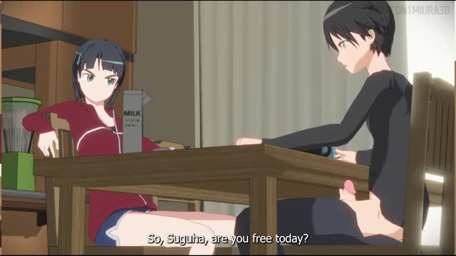Sword Art Online Suguha x Kirito
